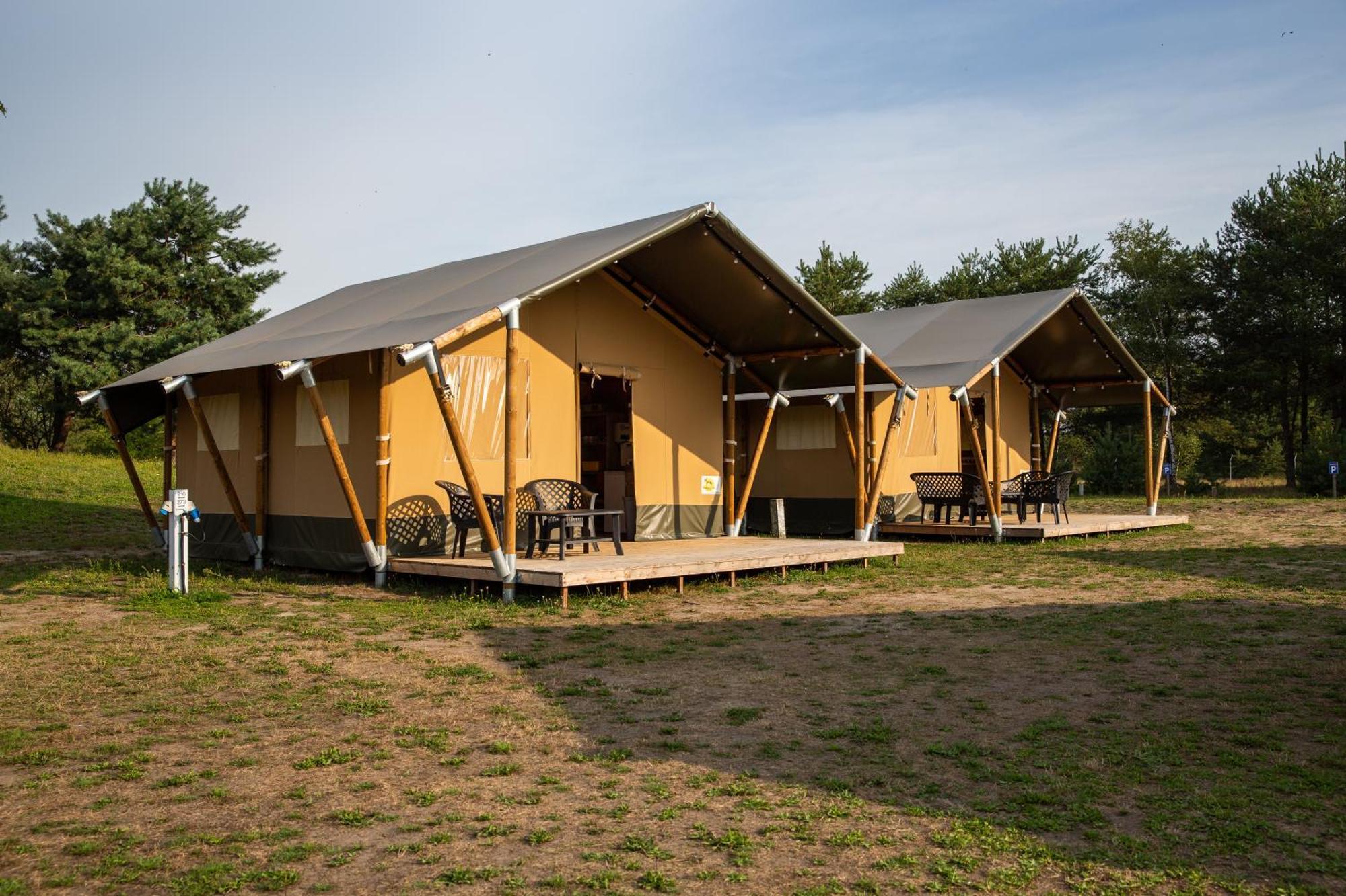 Safaritent at Camping GT Keiheuvel Balen Ruang foto
